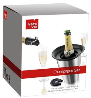 Set champagne VACU VIN 140