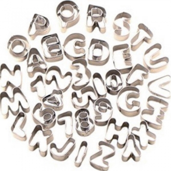 Découpoirs lettres alphabet Patisse
