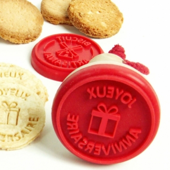 Tampon à biscuits Joyeux anniversaire Yoko Design 140